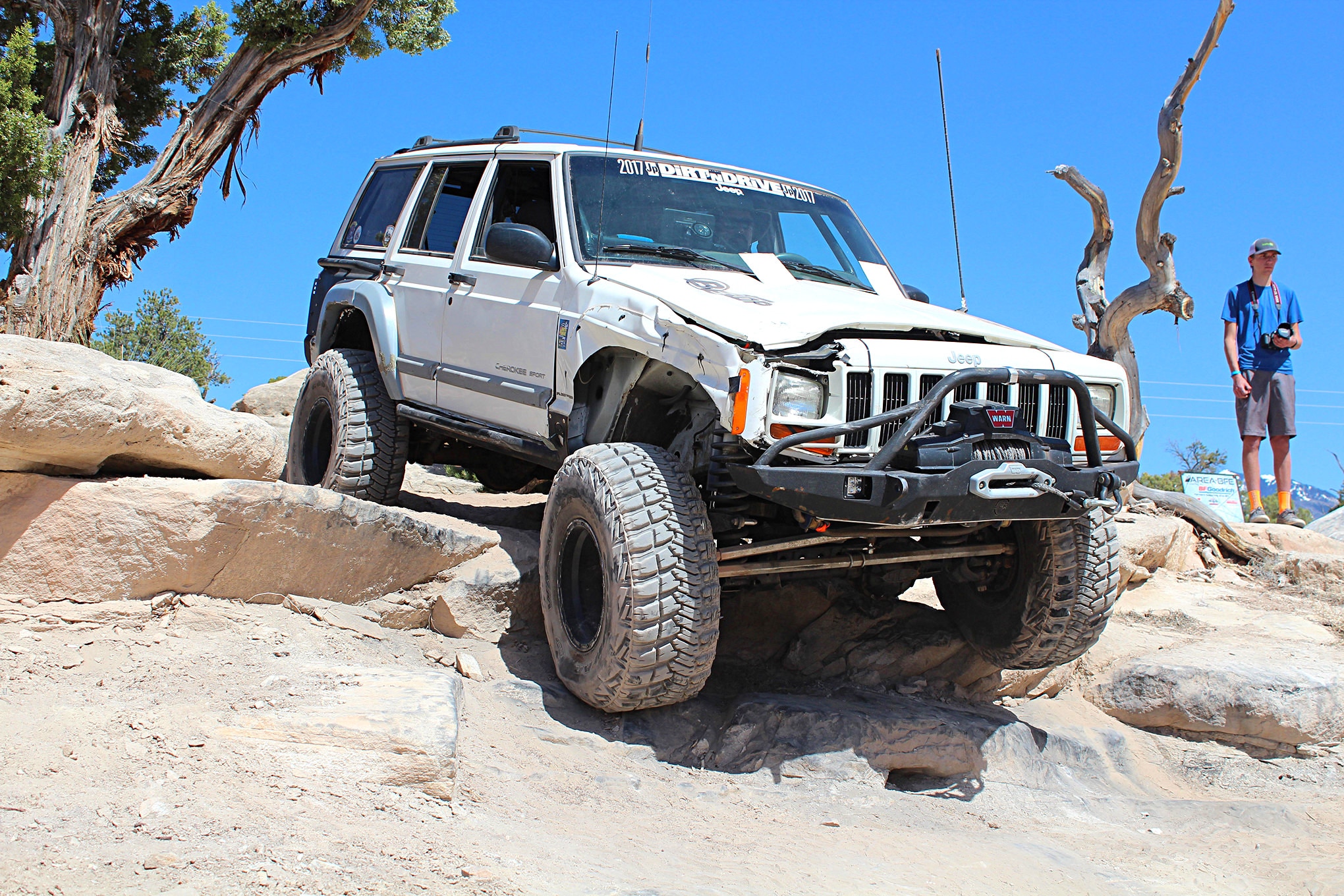 Rolled But Not Resting The Davenport’s 2001 Jeep XJ Cherokee