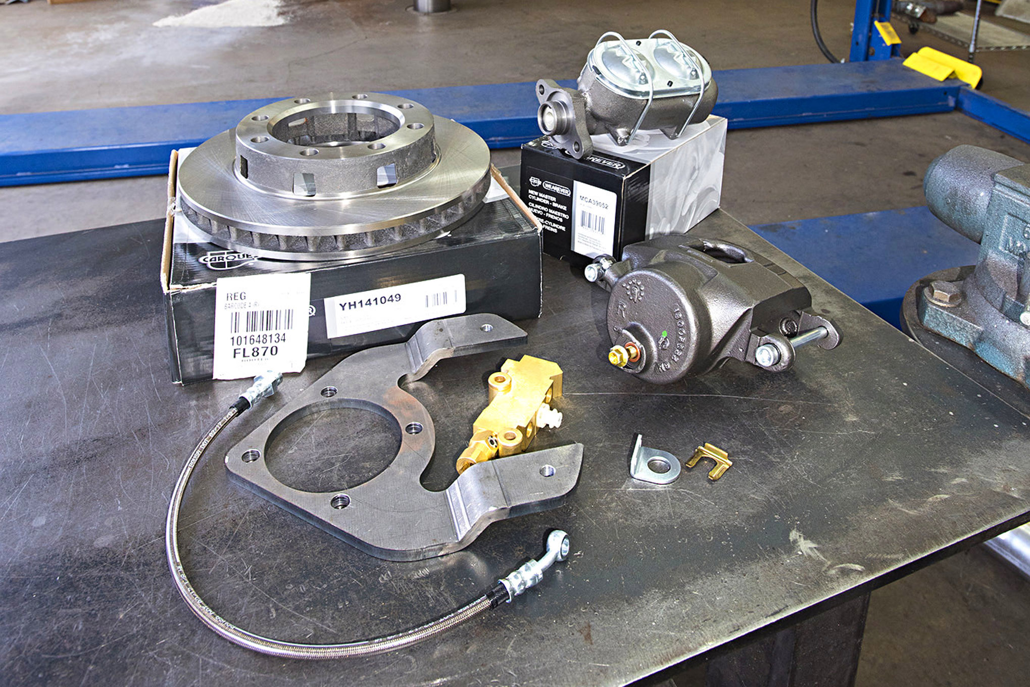 How To Convert GM 14bolt from Drum to Disc Brakes Four Wheeler