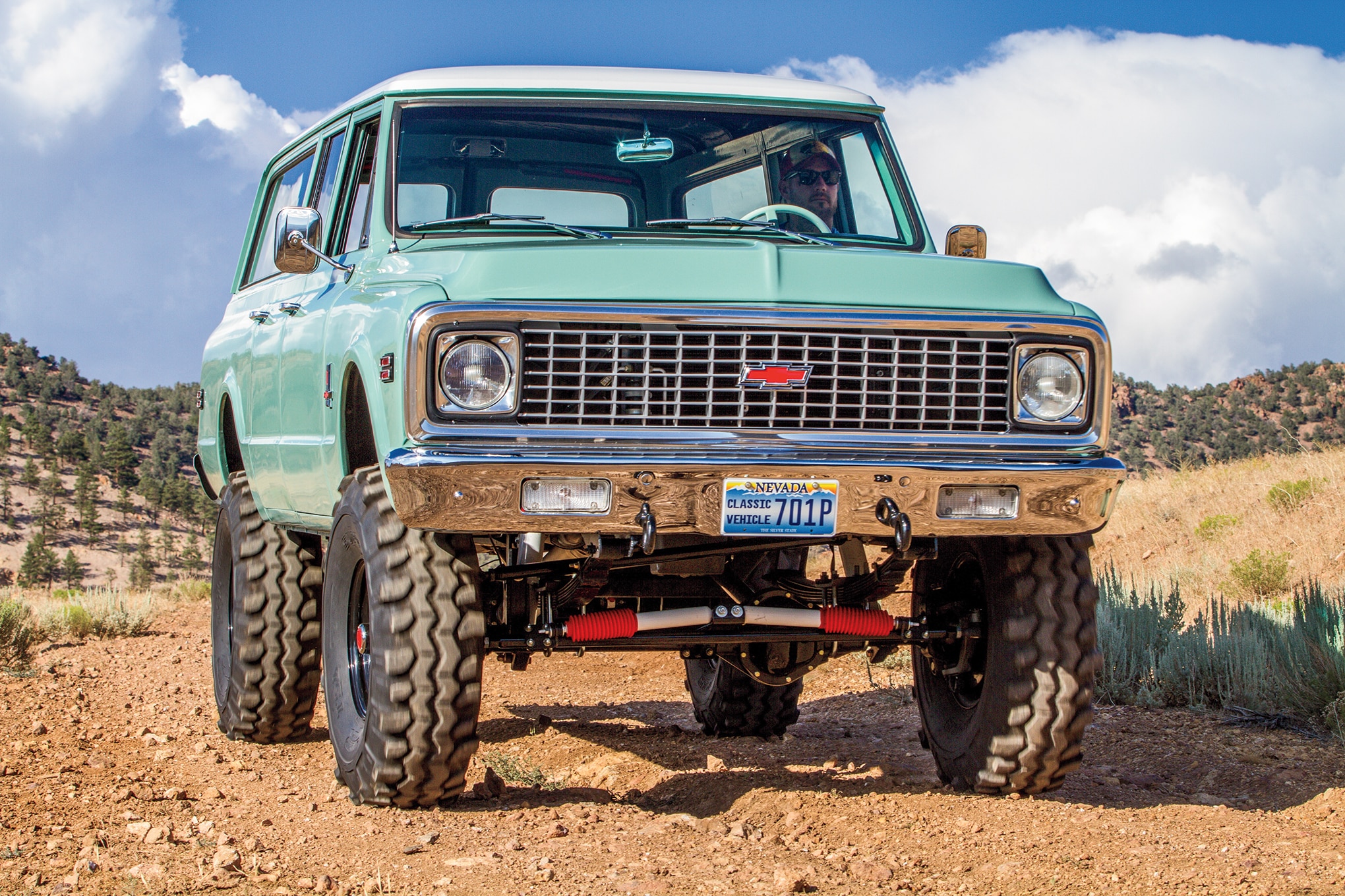 Three Door Thunder 1971 Chevy Suburban With 6 0l Engine Four