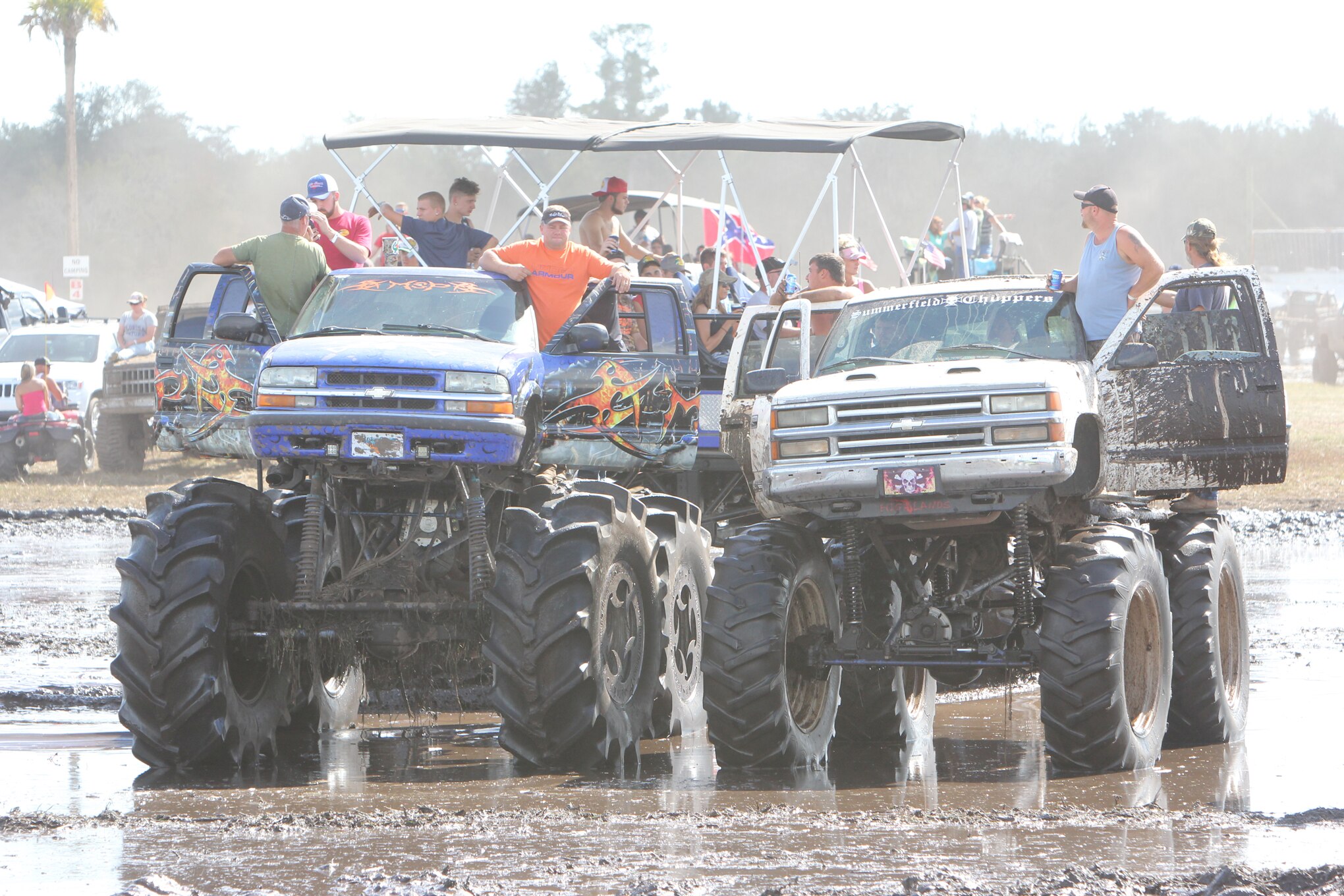 Trucks Gone Wilder Superbog 2015 rocks Perry, Florida FOUR WHEELER