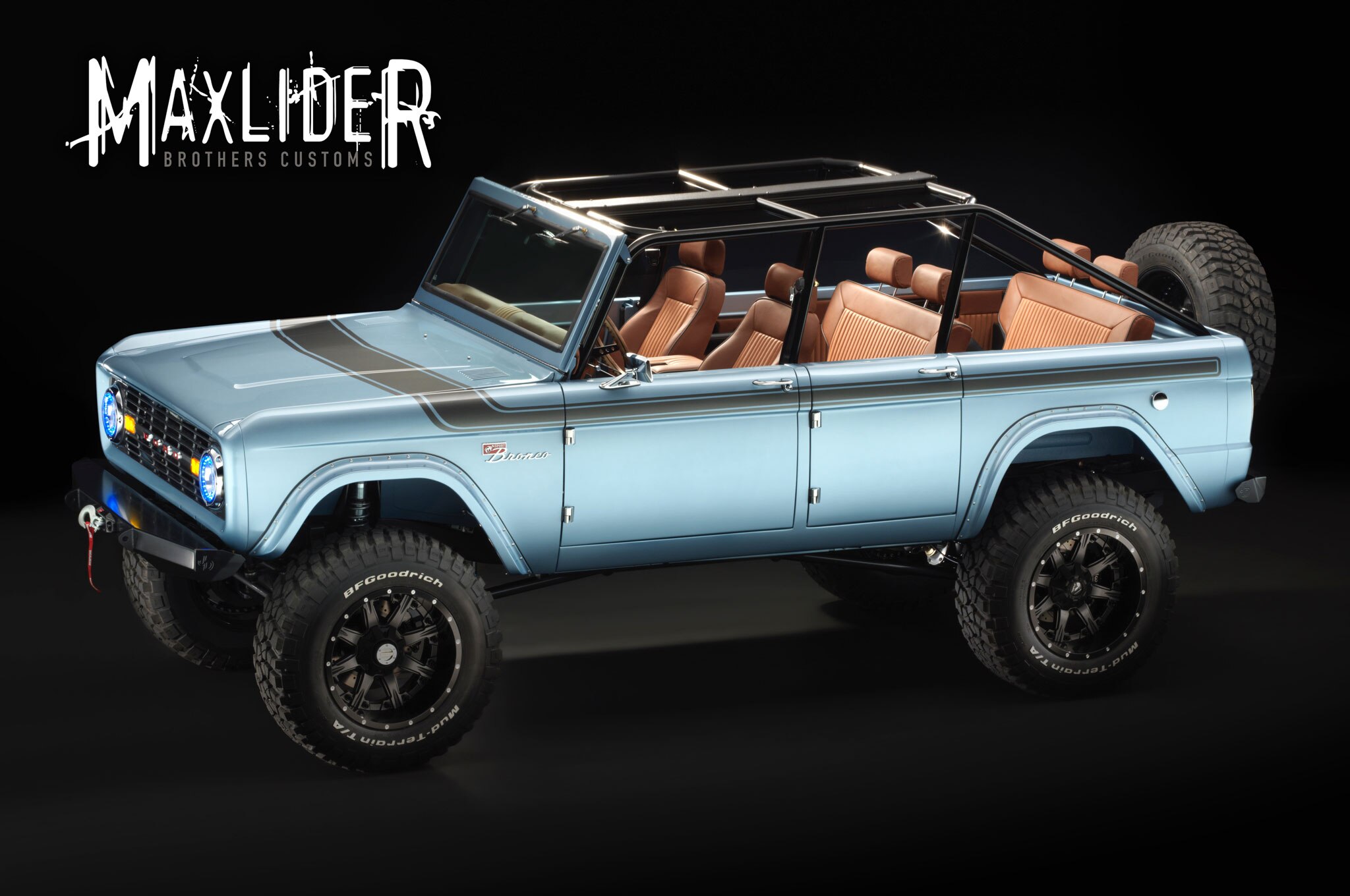 1966 Ford Bronco Four Door Modern Classic Heads To Sema Tensema17