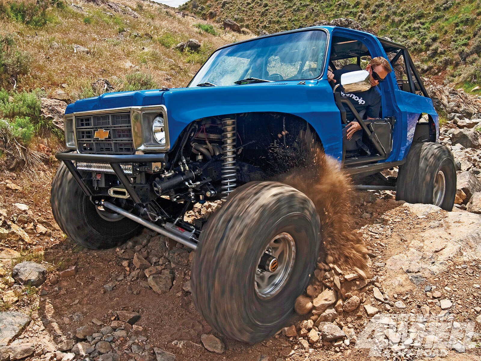 chevy blazer rock crawler
