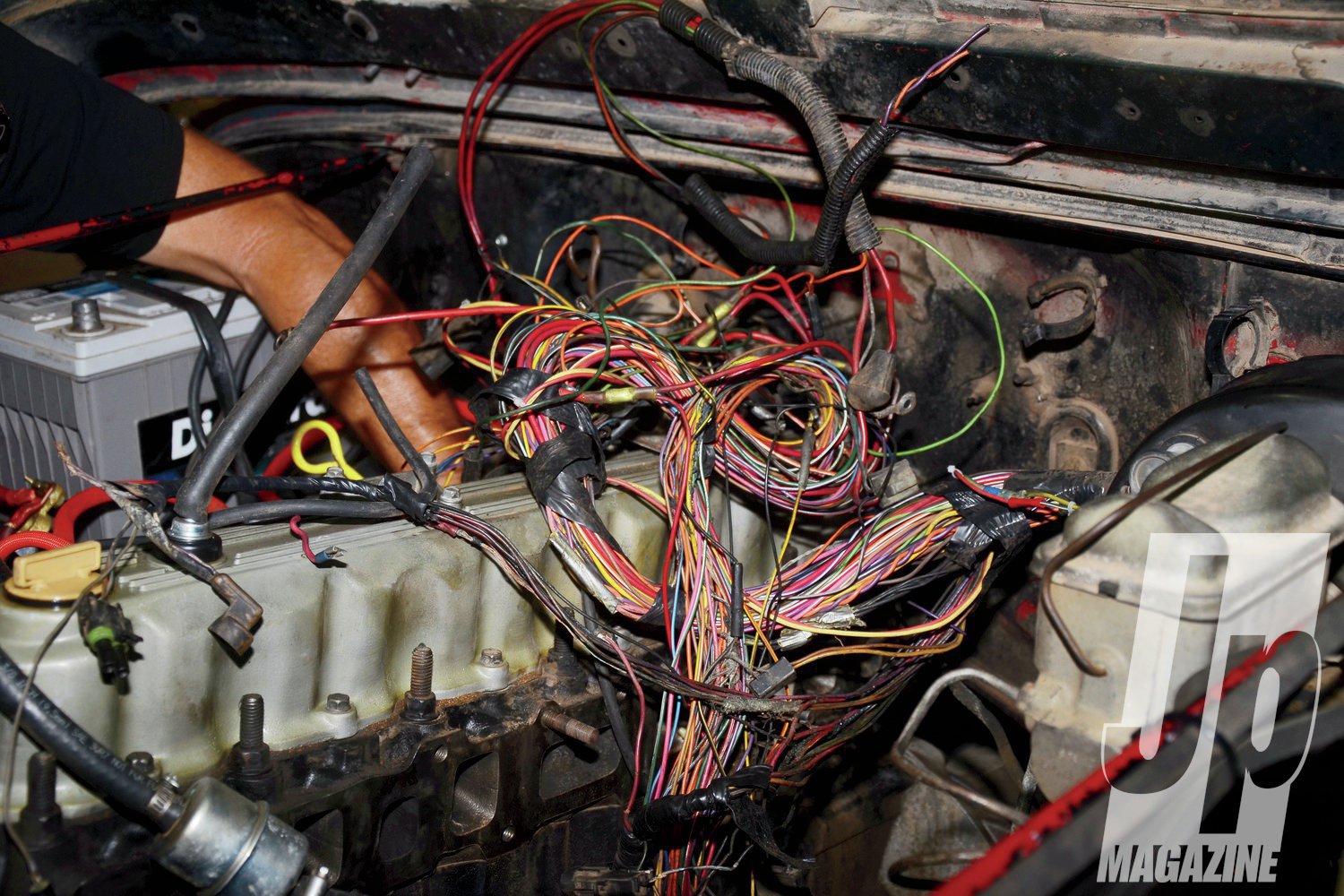 1988 Jeep Wrangler Wiring Harness Install - Feelin' Burned - FOUR