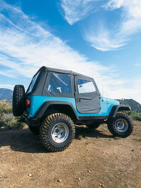 1997 Jeep Wrangler Tj Interior Exterior Body Work Four