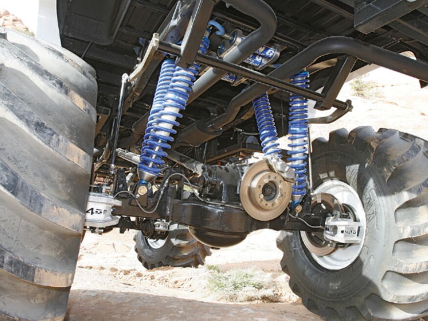 off road rear suspension Colorado