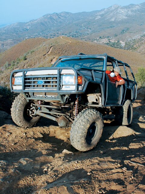 ford bronco rock crawler