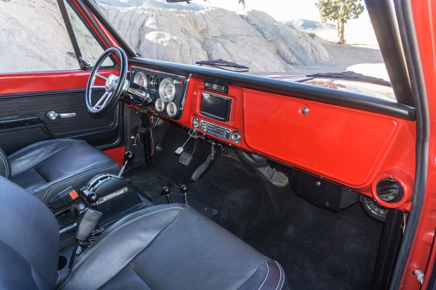 08 k5 blazer interior