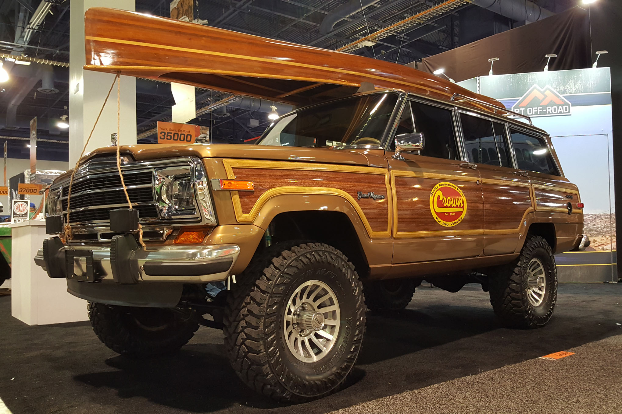 Stunning 1988 Grand Wagoneer SJ MTSEMA19 FOUR WHEELER NETWORK