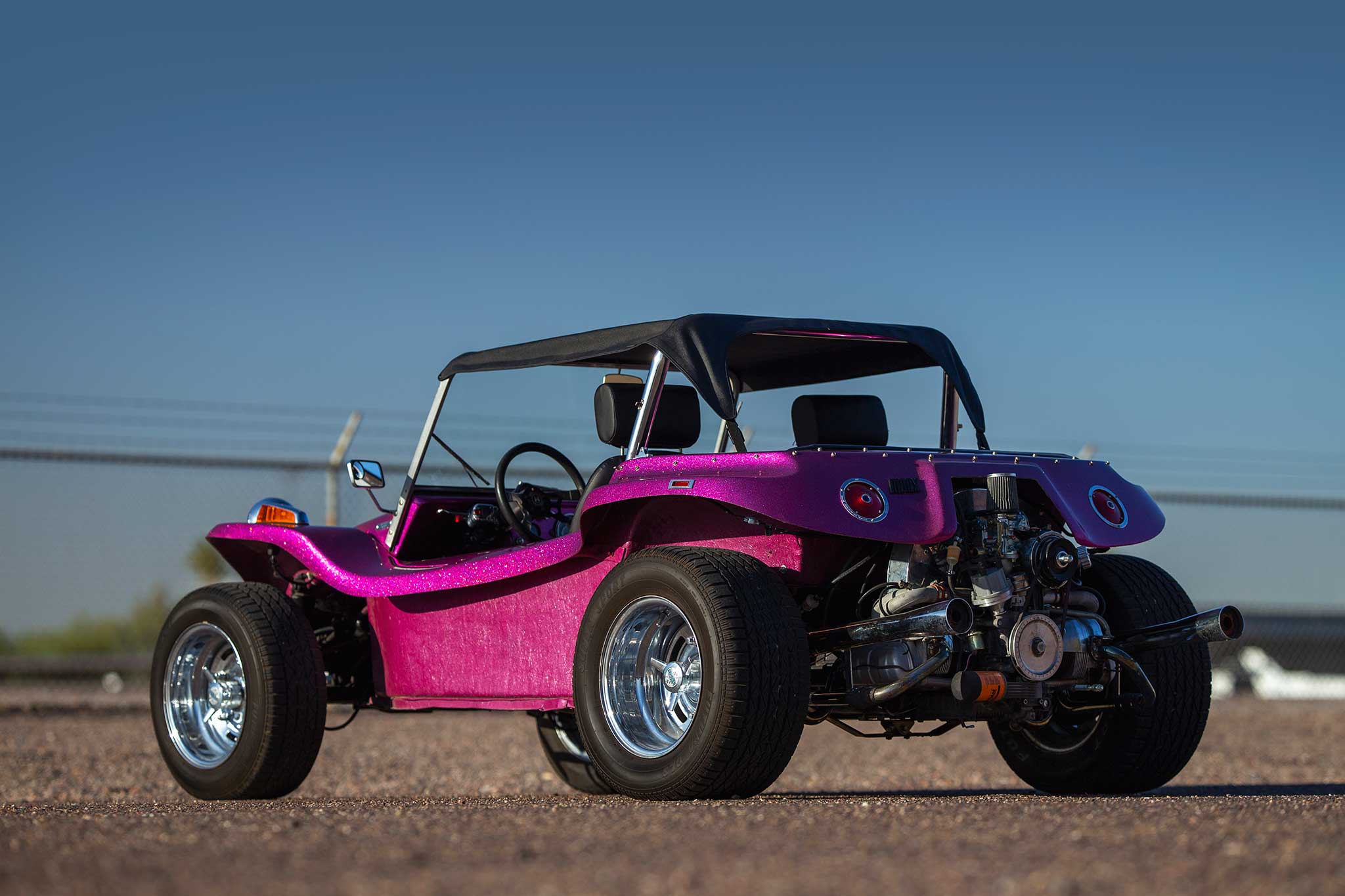 purple dune buggy