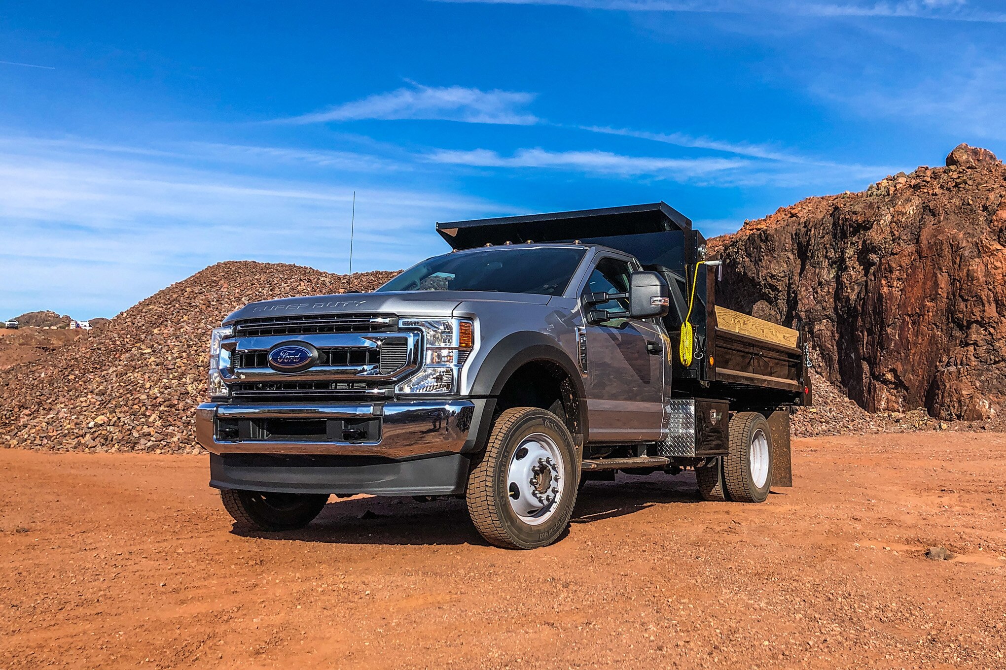 2020 Ford F550 4x4 Dump Truck First Drive
