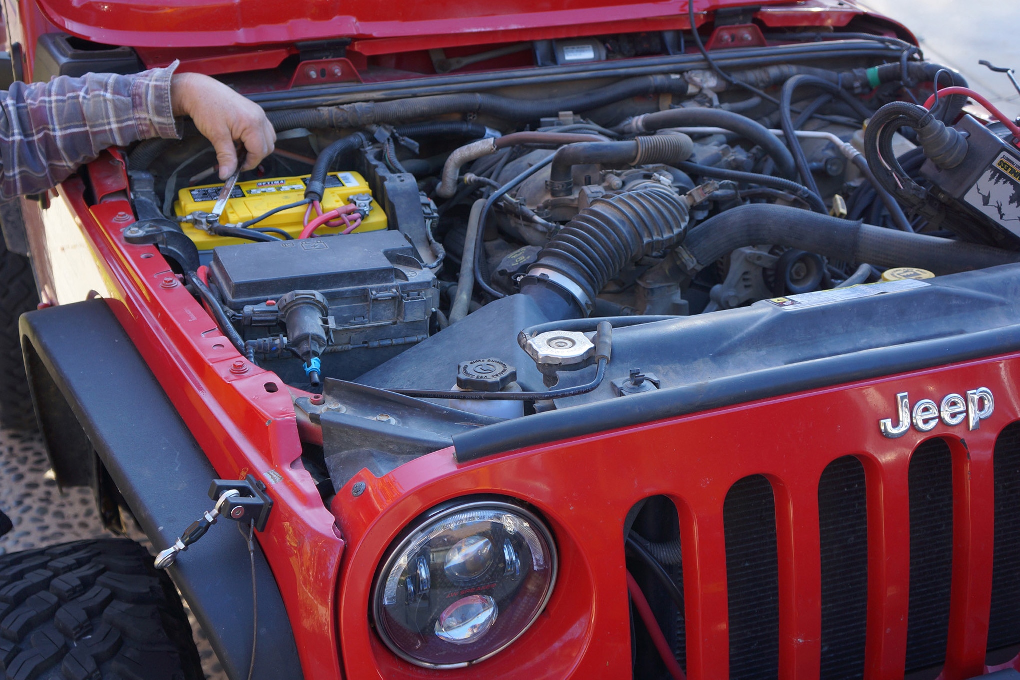 jeep battery charger