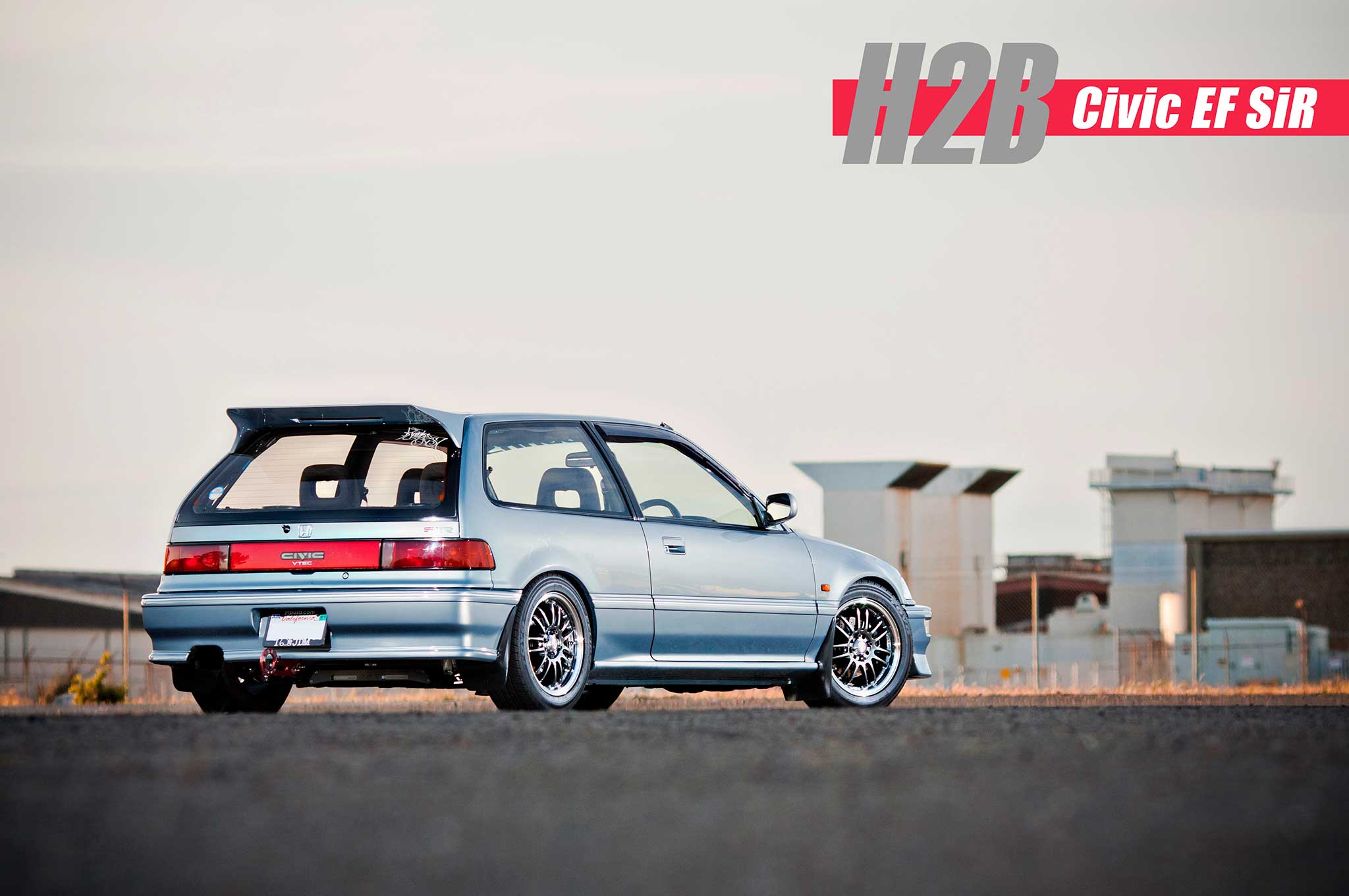 1989 Jdm Honda Civic Sir Powered By H23 Vtec With B Series Transmission