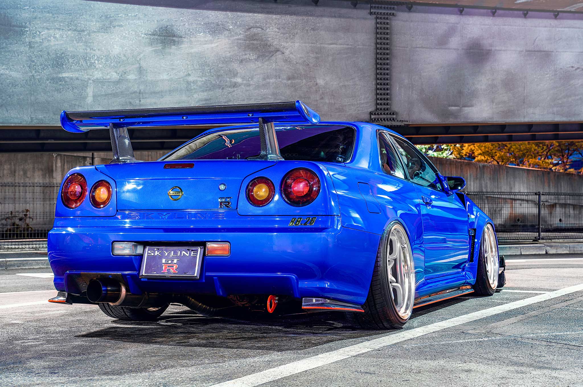 2000 Nissan Skyline Gt R The Halo Effect