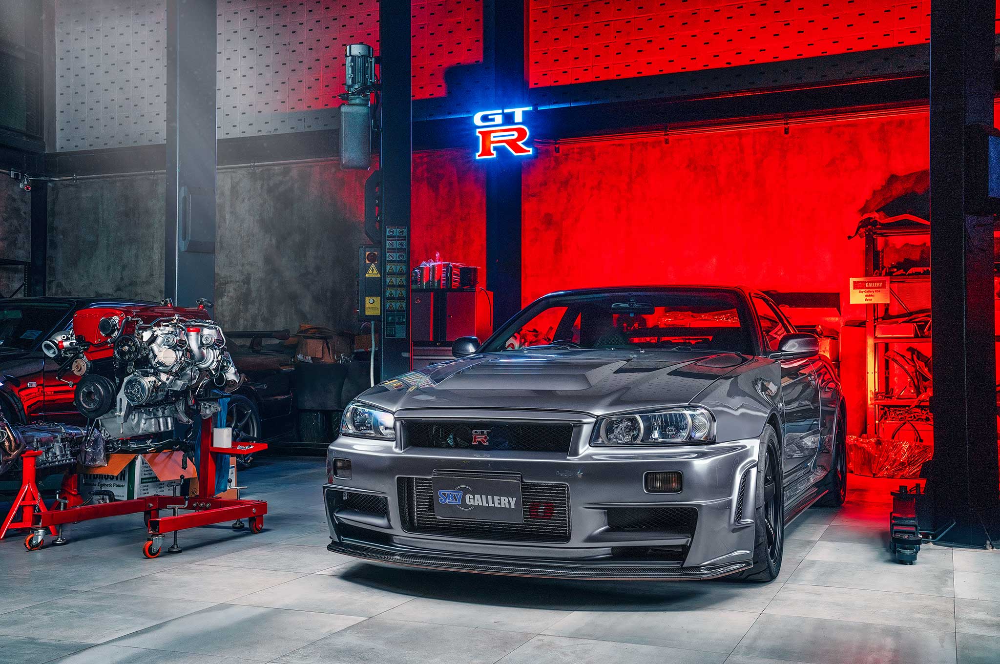 The Ultimate Nissan Skyline R34 Restomod Catalog Car